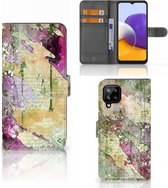 Foto hoesje Geschikt voor Samsung Galaxy A22 4G | M22 Telefoonhoesje Letter Painting