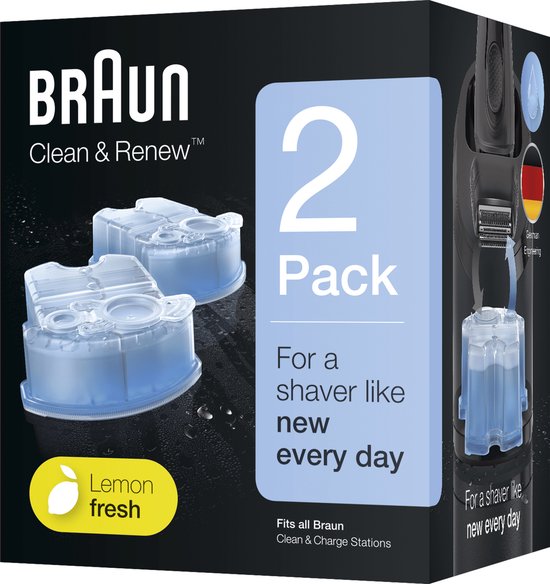 Foto: Braun clean en renew ccr22 refill syncro reinigingsvloeistof 2stuks