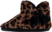 sloffen Animal dames polyester/TPR beige maat 41-42