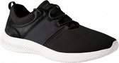 sneakers Parkway heren nubuck/mesh zwart mt 44