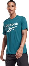 Reebok Shirt Workout Ready Supremium Graphic Midnight Pine