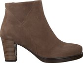 Gabor 861 Enkellaarsjes - Enkelboots met rits - Dames - Taupe - Maat 43