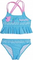 bikini Peppa Pig meisjes polyester blauw maat 116