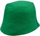 vissershoed Promo 58 cm katoen groen one-size