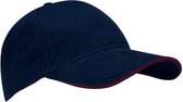 Baseballcap Sandwich junior marineblauw