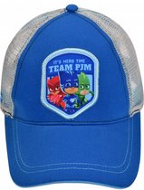 basketbalpet PJ Masks jongens katoen blauw maat 52