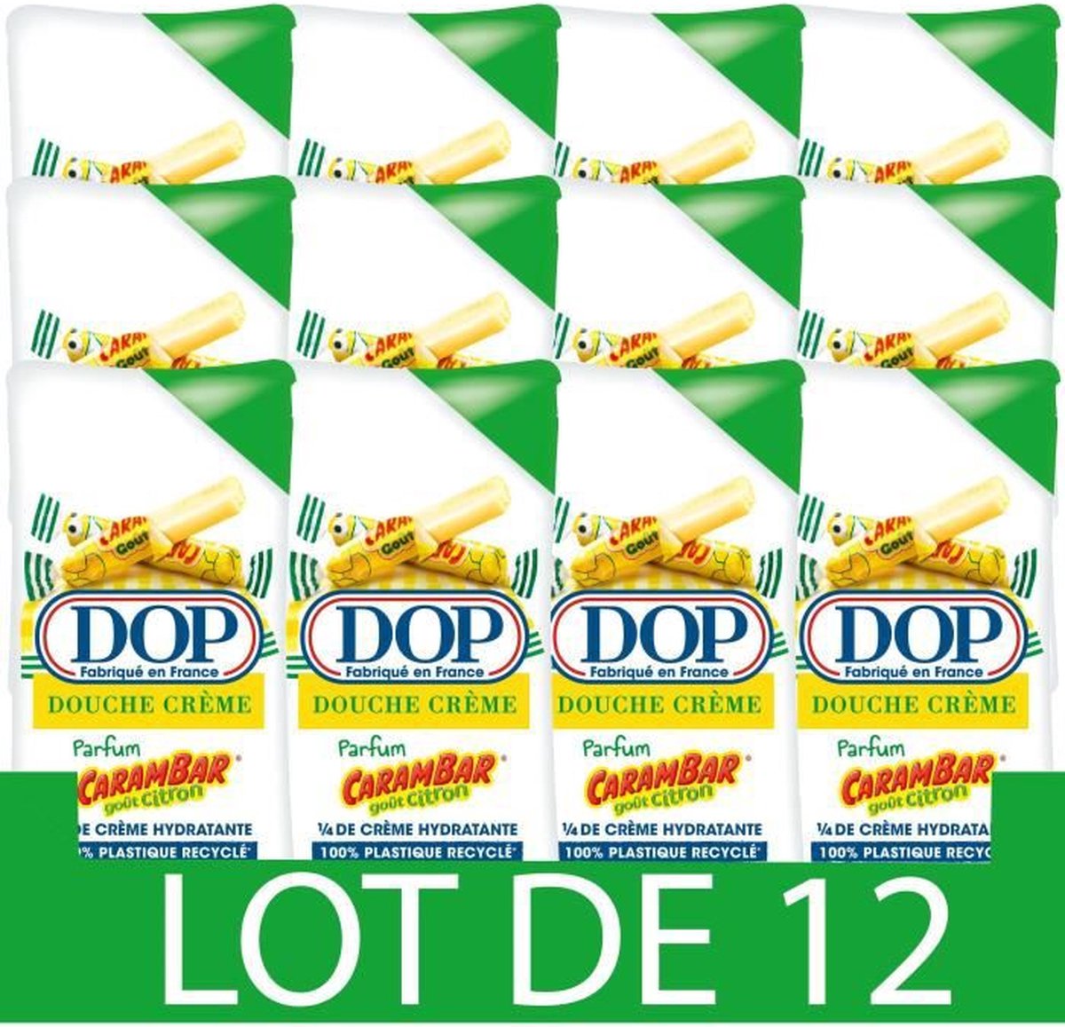 DOP Douceurs d'Enfance Citroen Carambar crème douchegel - 250 ml x12