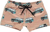 Beach & Bandits - UV-zwemshorts voor kinderen - The Sunshine Gang - Beige - maat 116-122cm