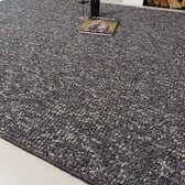 Vloerkleed Xilento Stone Anthracite Grey | 140 x 200 cm