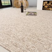 Vloerkleed Xilento Stone Berber Beige | 200 x 300 cm