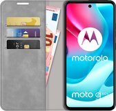 Motorola Moto G60s Wallet Case Magnetic - Grijs