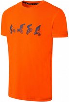 T-shirt Kids' Go Beyond junior katoen oranje maat 176