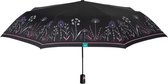 paraplu Mini automatisch 97 cm polyester zwart