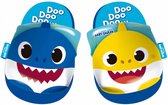 instappers Baby Shark junior polyester blauw mt 28-29