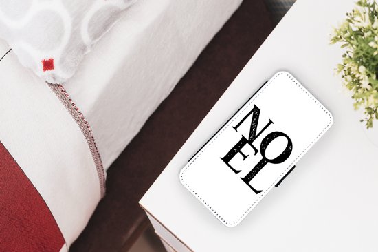 Étui pour téléphone iPhone 8 Bookcase - Noel - Noël - Fête - Avec poches - Étui portefeuille avec fermeture magnétique