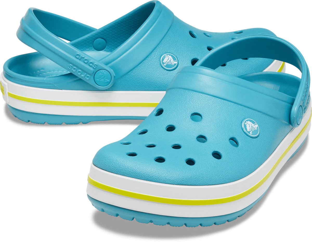 Crocs Croc dames Crocband Turk Tonic BLAUW 38/39 | bol.com