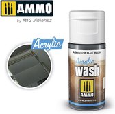 AMMO MIG 0706 Acrylic Wash Blue - 15ml Effecten potje