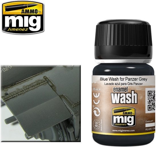 Vallejo 35 ml, wasverf voor modelbouw, Dark Khaki Green