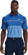 UA Playoff Polo 2.0-Victory Blue / / Rush Red Tint