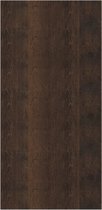 Schoenenrek 92x30x67,5 cm spaanplaat gerookt eikenkleurig