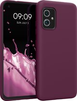 kwmobile telefoonhoesje voor Asus Zenfone 8 - Hoesje voor smartphone - Back cover in bordeaux-violet
