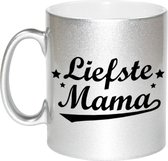 Tasse / tasse cadeau Dear Mama Text - Argenté - Fête des Mères - 330 ml