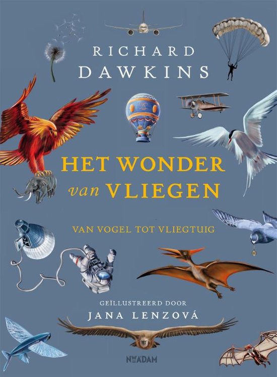 Boek: Het wonder van vliegen, geschreven door Richard Dawkins