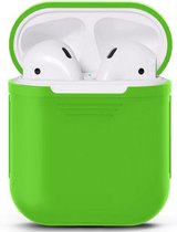 Mobigear Hoesje geschikt voor Apple AirPods 2 Hoesje Flexibel Siliconen | Mobigear Colors - Groen