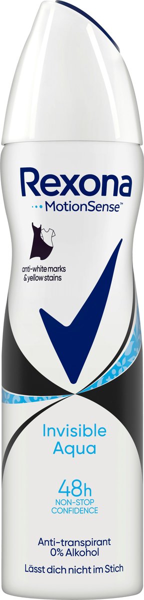 Goedkoopste Rexona Deospray - Invisible Aqua 150 ml