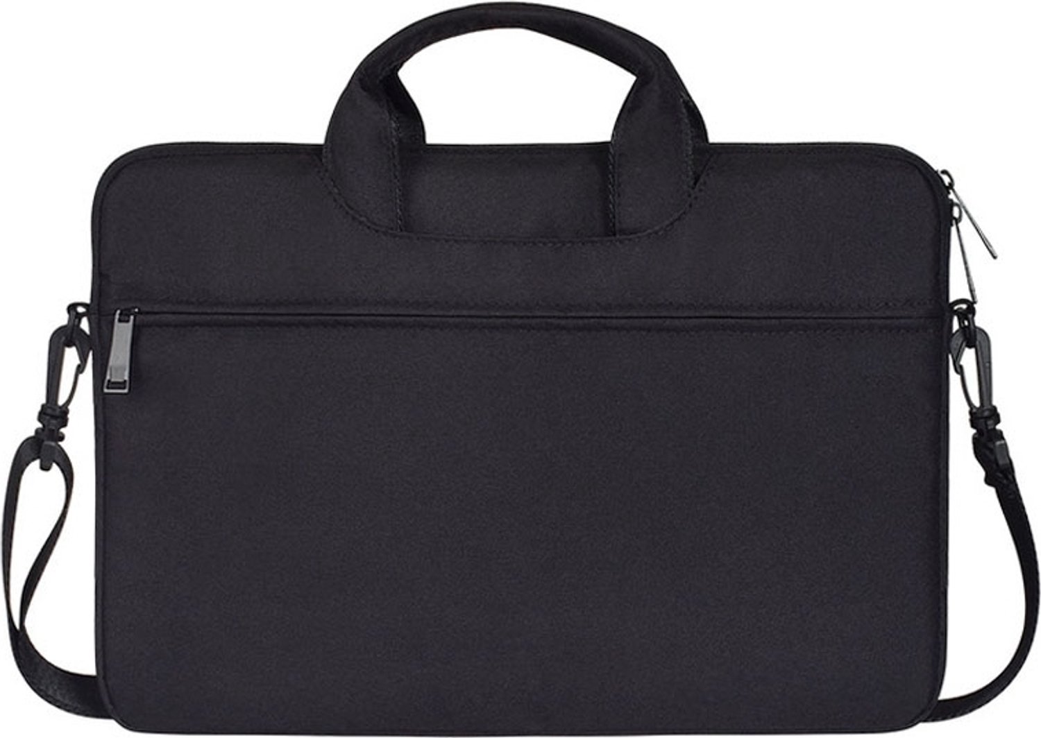 Mobigear Oxford - Laptop Schoudertas 13 - 14 inch Laptoptas - Zwart