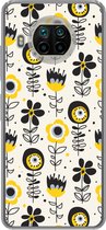 Telefoonhoesje Geschikt voor Xiaomi Mi 10T Lite 5G hoesje - Meiden - Bloemen - Blaadjes - Patronen - Girl - Kids - Kinderen - Siliconen Telefoonhoesje
