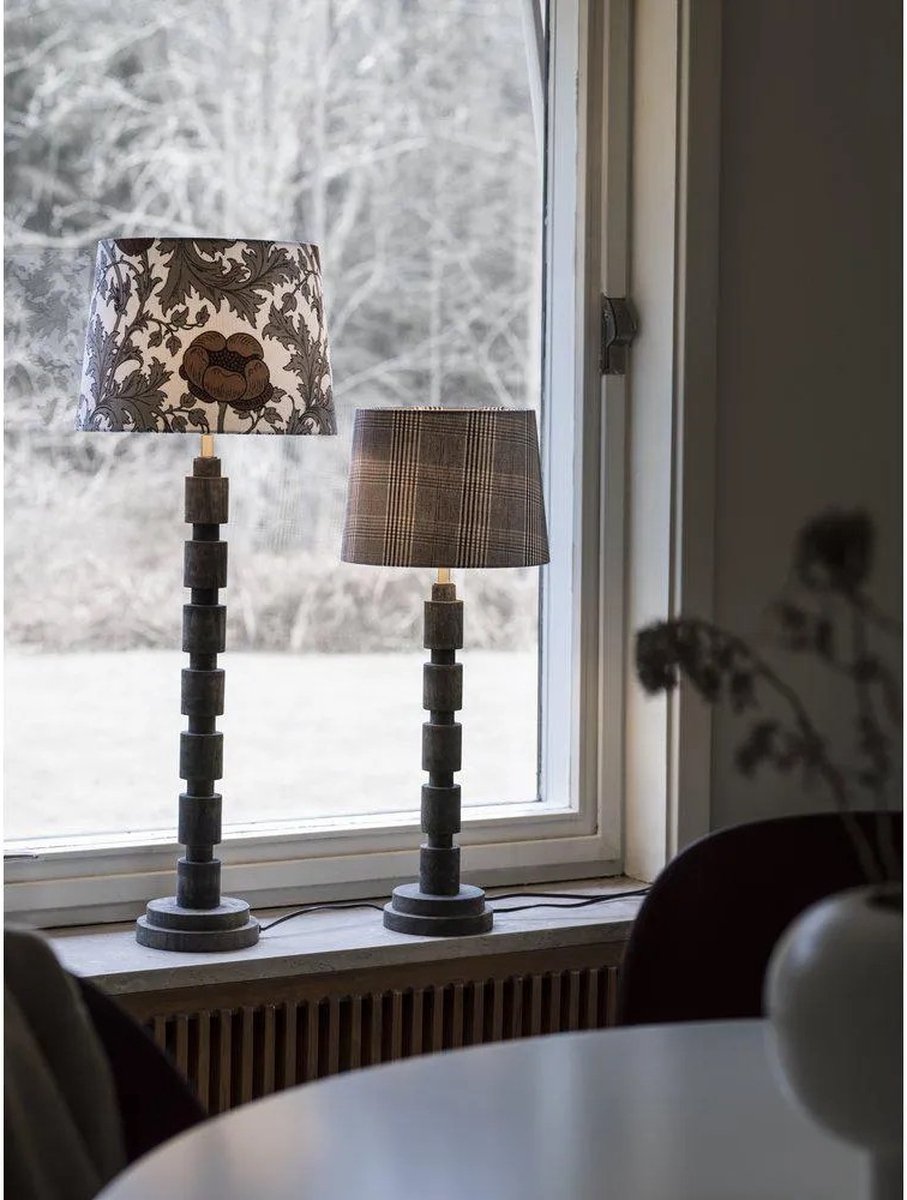 PR Home - Tafellamp William Grijs 43 cm