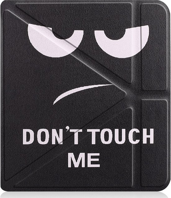 Lunso - Origami sleepcover hoes - Geschikt voor Kobo Sage - Don't Touch van Lunso — afbeelding 4