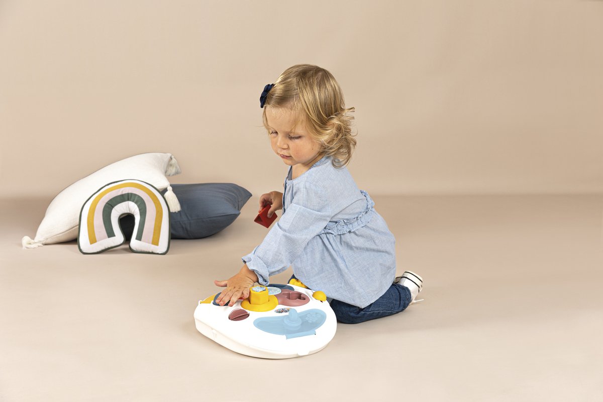 Smoby - looptrainer - Little Smoby - 3-in-1 Babywalker - loopwagen - activiteitentablet — afbeelding 4
