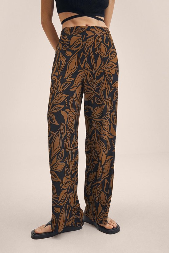 Mango Pants Pantalon Palazzo Avec Imprimé 27017119 30 Taille Femme - S | bol