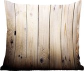 Sierkussens - Kussentjes Woonkamer - 40x40 cm - Plank - Boom - Hout - Landelijk