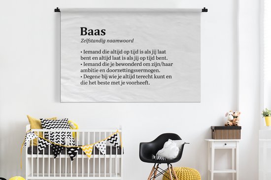 Tapisserie - Tapisserie - Patron - Citations - Travail - 180x120 cm - Tapisserie