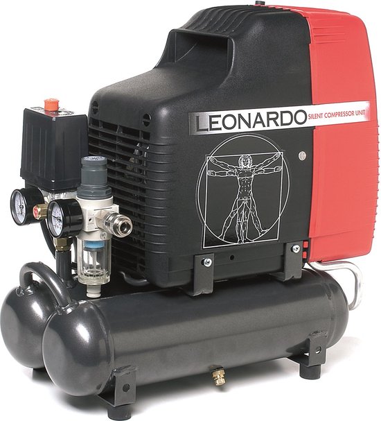dat is alles absorptie geboorte FIAC Zelfsmerende direct aangedreven luchtcompressor Leonardo 201 | bol.com