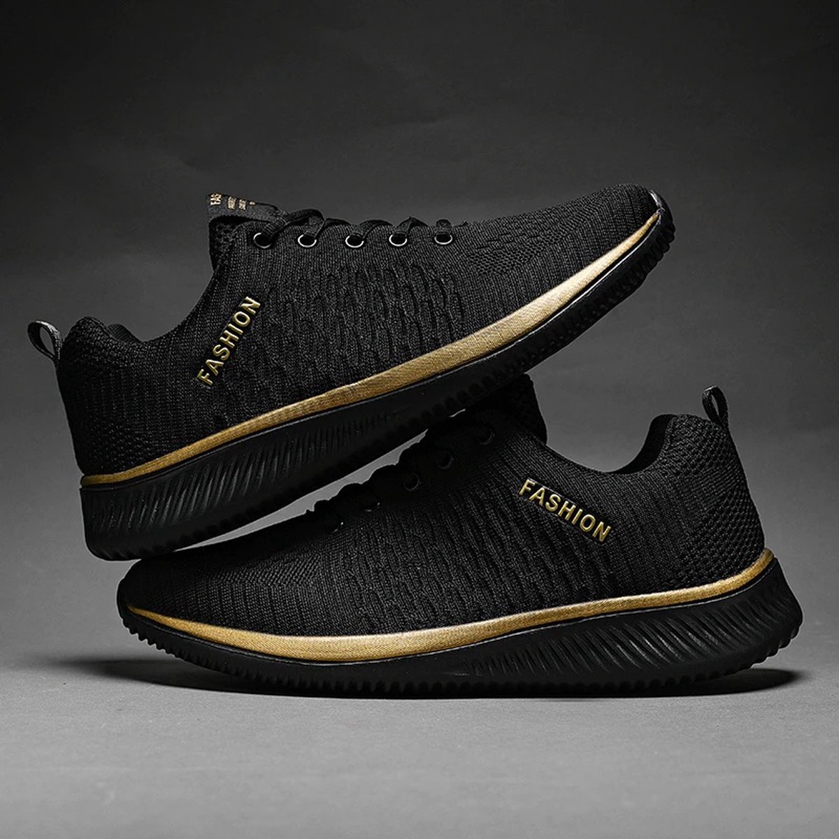 Puma Zwarte Leren Slipstream Sportschoen Zwart Heren