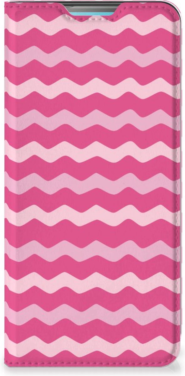 Samsung Galaxy A53 Hoesje met Magneet Waves Pink