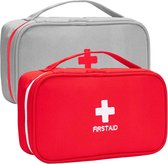 Ehbo-kit, ZUZER 2 stks Kleine Emergency Medische Lege Zak Medische Pouch Emergency Kit Bag Travel Survival Kit Voor Indoor Outdoor Camping