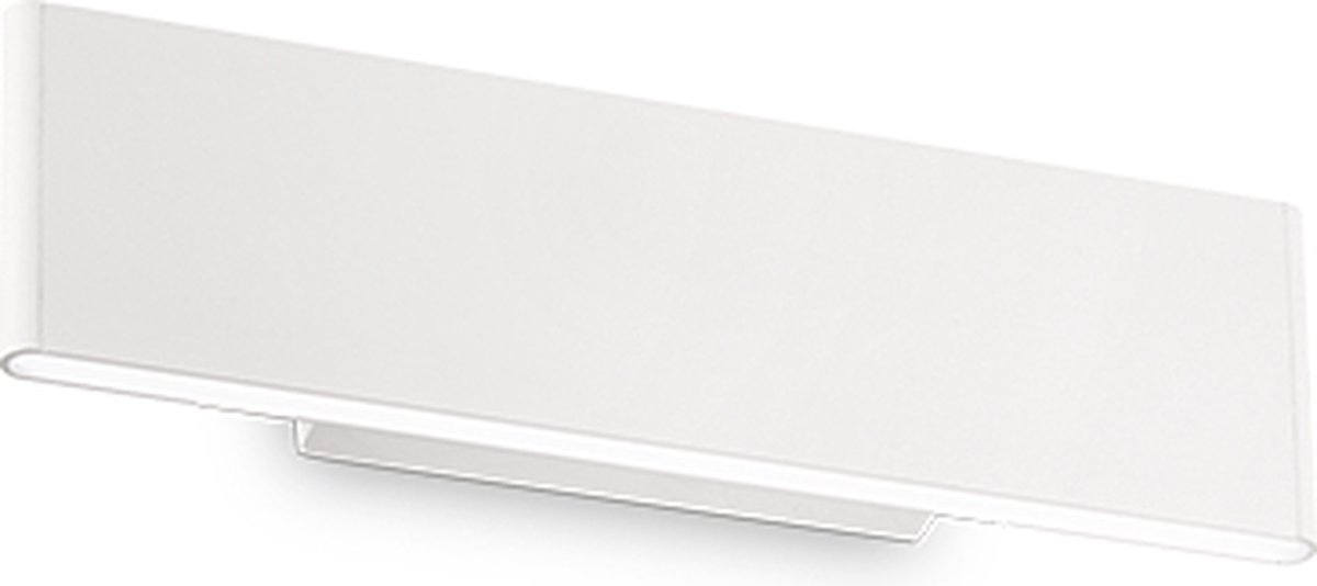 Ideal Lux - Desk - Wandlamp - Metaal - LED - Wit - Voor binnen - Lampen - Woonkamer - Eetkamer - Keuken