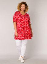 YESTA Ankie Essential Tuniek - Red/Multi-Colour - maat 5(58/60)