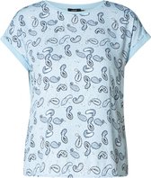 YESTA Jin Jersey Shirt - Chambray/Multi - maat 2(50)