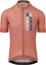 AGU Solid Merino Fietsshirt III SIX6 Heren - Oranje - XXL