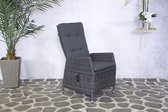 SenS Garden Furniture - Veronique Adjustable Tuintoel - Zwart