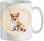 Mok Corgi 9.2| Hond| Hondenliefhebber | Cadeau| Cadeau voor hem| cadeau voor haar | Beker 31 CL