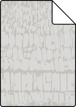 Proefstaal Origin Wallcoverings behang dierenhuid taupe - 346650 - 26,5 x 21 cm