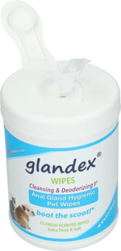 Glandex Wipes 75 stuks