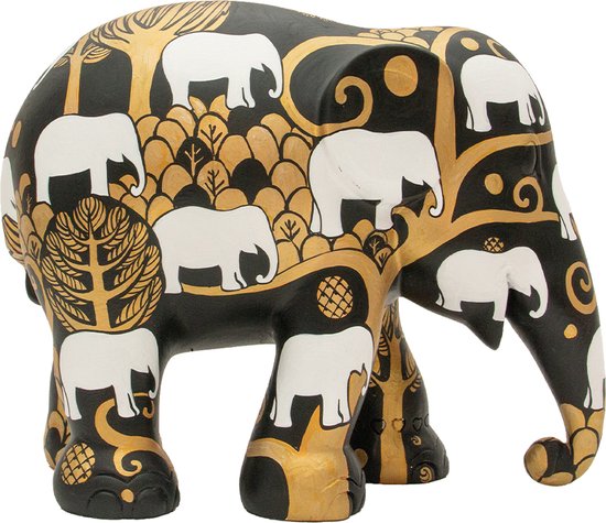 Elephant Parade - Goldie - Handgemaakt Olifanten Beeldje - 15cm